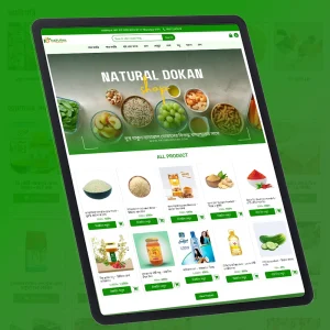 Natural Dokan - Wp Ecommerce Website Backup File