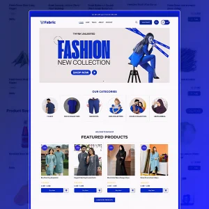Fabric- Fashion Website